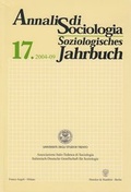 Cover: Annali di Sociologia - Soziologisches Jahrbuch. - Duncker & Humblot