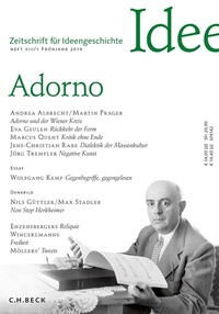 Abbildung von: Zeitschrift für Ideengeschichte Heft XIII/1 Frühjahr 2019 - C.H.BECK