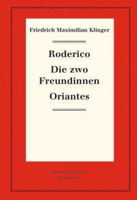 Enlarge image Cover: Roderico. Die zwo Freundinnen. Oriantes - De Gruyter