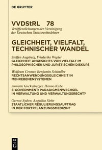 Abbildung von: Gleichheit, Vielfalt, technischer Wandel - De Gruyter