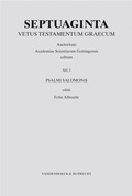 Cover: Septuaginta. Band 12,3 - Vandenhoeck & Ruprecht