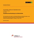 Cover: Staatliche Durchsetzung von Datenschutz - GRIN Verlag
