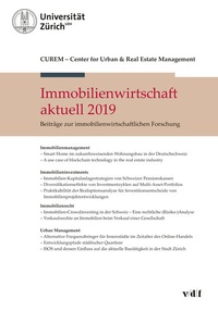 Abbildung von: Immobilienwirtschaft aktuell 2019 - vdf Hochschulverlag AG