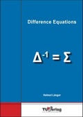 Cover: Difference Equations - TU-MV Media Verlag