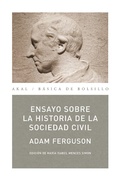 Cover: Ensayo sobre la historia de la sociedad civil - Ediciones Akal