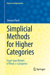 Abbildung von: Simplicial Methods for Higher Categories - Springer