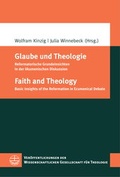 Cover: Glaube und Theologie / Faith and Theology - Evangelische Verlagsanstalt