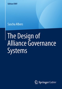 Abbildung von: The Design of Alliance Governance Systems - Springer Gabler