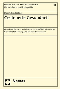 Abbildung von: Gesteuerte Gesundheit - Nomos