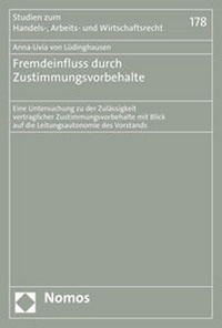 Abbildung von: Fremdeinfluss durch Zustimmungsvorbehalte - Nomos