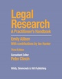 Cover: Legal Research: A Practitioner's Handbook - Wildy, Simmonds and Hill Publishing