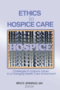 Cover: Ethics in Hospice Care - Routledge