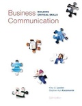 Cover: Business Communication: Building Critical Skills - McGraw Hill Higher Education