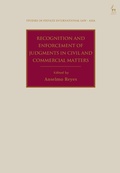 Abbildung von: Recognition and Enforcement of Judgments in Civil and Commercial Matters - Hart Publishing