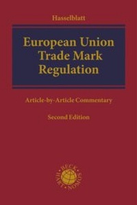 Abbildung von: European Union Trade Mark Regulation - Beck/Hart Publishing