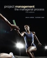 Enlarge image Cover: Project Management: The Managerial Process - McGraw-Hill Professional