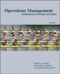 Enlarge image Cover: Operations Management: Contemporary Concepts and Cases - McGraw-Hill Professional