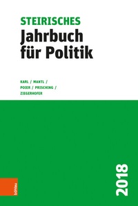 Abbildung von: Steirisches Jahrbuch für Politik 2018 - Böhlau