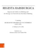 Cover: Regesta Habsburgica. Regesten der Grafen von Habsburg und der Herzoge von &Ouml;sterreich aus dem Hause Habsburg - B&ouml;hlau