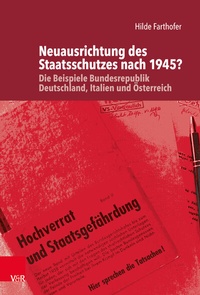 Abbildung von: Neuausrichtung des Staatsschutzes nach 1945? - Vandenhoeck & Ruprecht