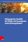 Cover: P&auml;dagogische Qualit&auml;t f&uuml;r Kinder mit besonderem Unterst&uuml;tzungsbedarf - Vandenhoeck & Ruprecht