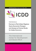 Cover: Farmers in Peri-Urban Regions: Socio- Economic Changes and Access to Finance Study for Indian Economy - Kassel University Press