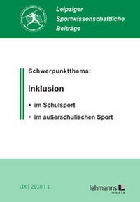 Abbildung von: Leipziger Sportwissenschaftliche Beiträge - Lehmanns Media