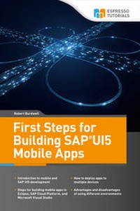 Enlarge image Cover: First Steps for Building SAPUI5 Mobile Apps - Espresso Tutorials