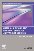 Cover: Materials, Design and Manufacturing for Lightweight Vehicles - Woodhead Publishing