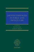 Cover: Cryptocurrencies in Public and Private Law - Oxford University Press