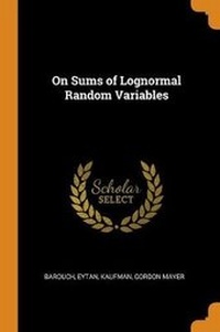 Enlarge image Cover: On Sums of Lognormal Random Variables - Franklin Classics
