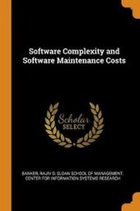 Enlarge image Cover: Software Complexity and Software Maintenance Costs - Franklin Classics
