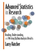 Cover: Advanced Statistics in Research - Shadow Finch Media LLC
