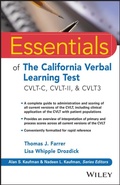 Cover: Essentials of the California Verbal Learning Test - Wiley