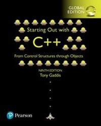 Abbildung von: Starting Out with C++ from Control Structures through Objects, Global Edition - Pearson Education Limited