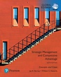 Cover: Strategic Management and Competitive Advantage: Concepts and Cases, Global Edition - Pearson Higher Education;Pearson