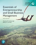 Cover: Essentials of Entrepreneurship and Small Business Management, Global Edition - Pearson