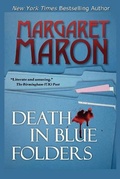 Cover: Death in Blue Folders - Oconee Spirit Press LLC