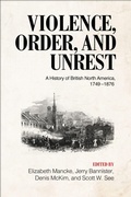 Cover: Violence, Order, and Unrest - University of Toronto Press