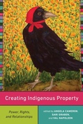 Cover: Creating Indigenous Property - University of Toronto Press