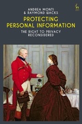 Cover: Protecting Personal Information - Hart Publishing