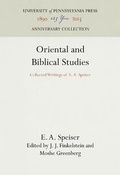 Cover: Oriental and Biblical Studies - University of Pennsylvania Press Anniversary Collection