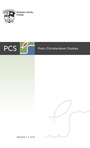 Cover: Post-Christendom Studies - Wipf & Stock Publishers