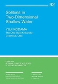 Cover: Solitons in Two-Dimensional Shallow Water - Society for Industrial & Applied Mathematics,U.S.