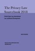 Cover: Privacy Law Sourcebook 2018 - Electronic Privacy Information Center (Epic)