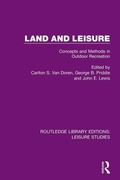 Cover: Land and Leisure - Routledge