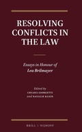 Cover: Resolving Conflicts in the Law - Martinus Nijhoff