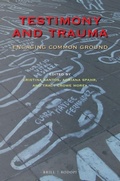 Cover: Testimony and Trauma - Brill