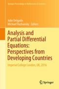 Cover: Analysis and Partial Differential Equations: Perspectives from Developing Countries - Springer