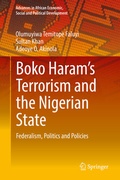 Cover: Boko Haram's Terrorism and the Nigerian State - Springer